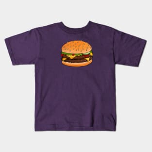 Meaty Classic Cheeseburger T Kids T-Shirt